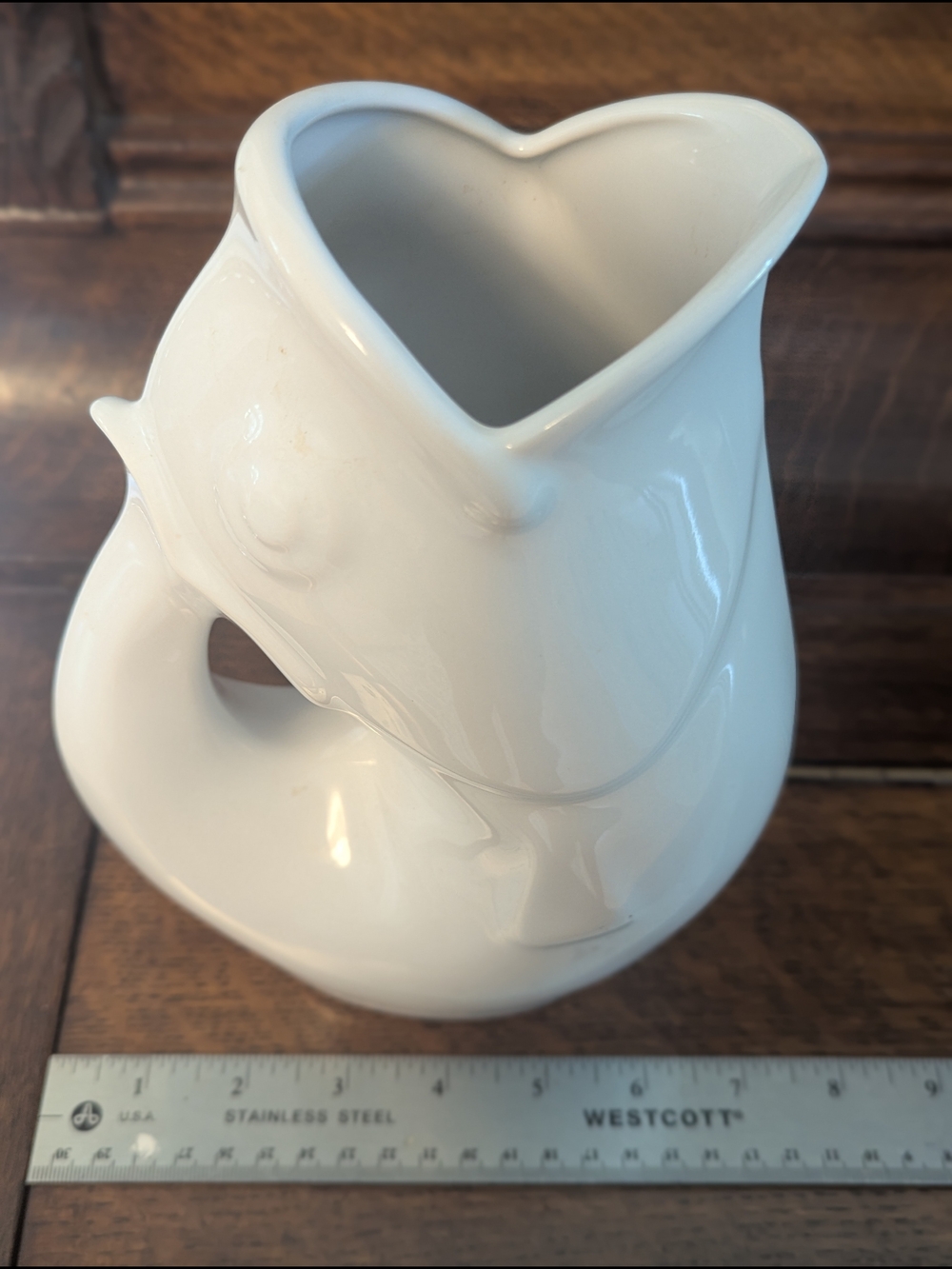 GurglePot Fish Pitcher 9.5” Whimsical Ceramic Vase 42 oz - Picture 11 of 12